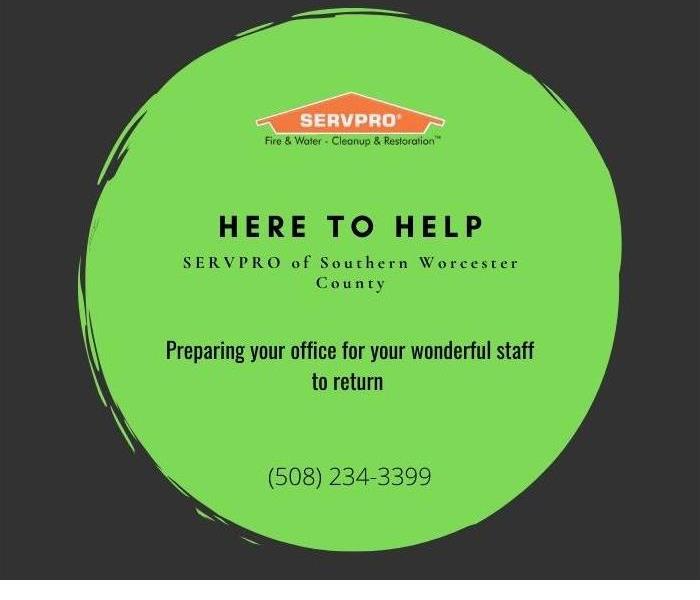 SERVPRO of Southern Worcester County here to help 