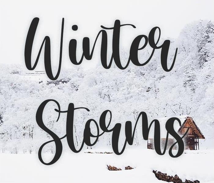 Text saying "Winter Storms"
